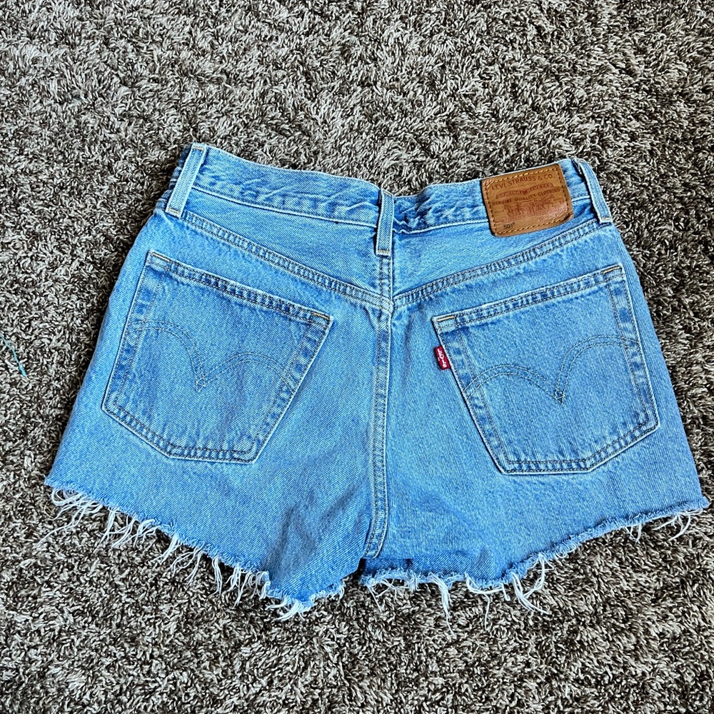 Levi's 501 High-Waisted Jean Shorts